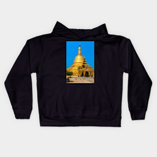 Shwemawdaw Paya2, Bago. Kids Hoodie